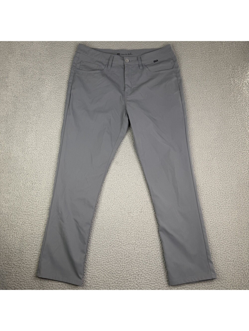Travis Mathew Gray Tech Performance Golf Pants Men's 34x29